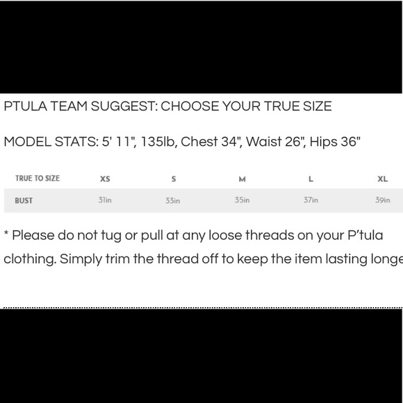 3 P’tula Sports Bras size Small ❤️ - Picture 6 of 6